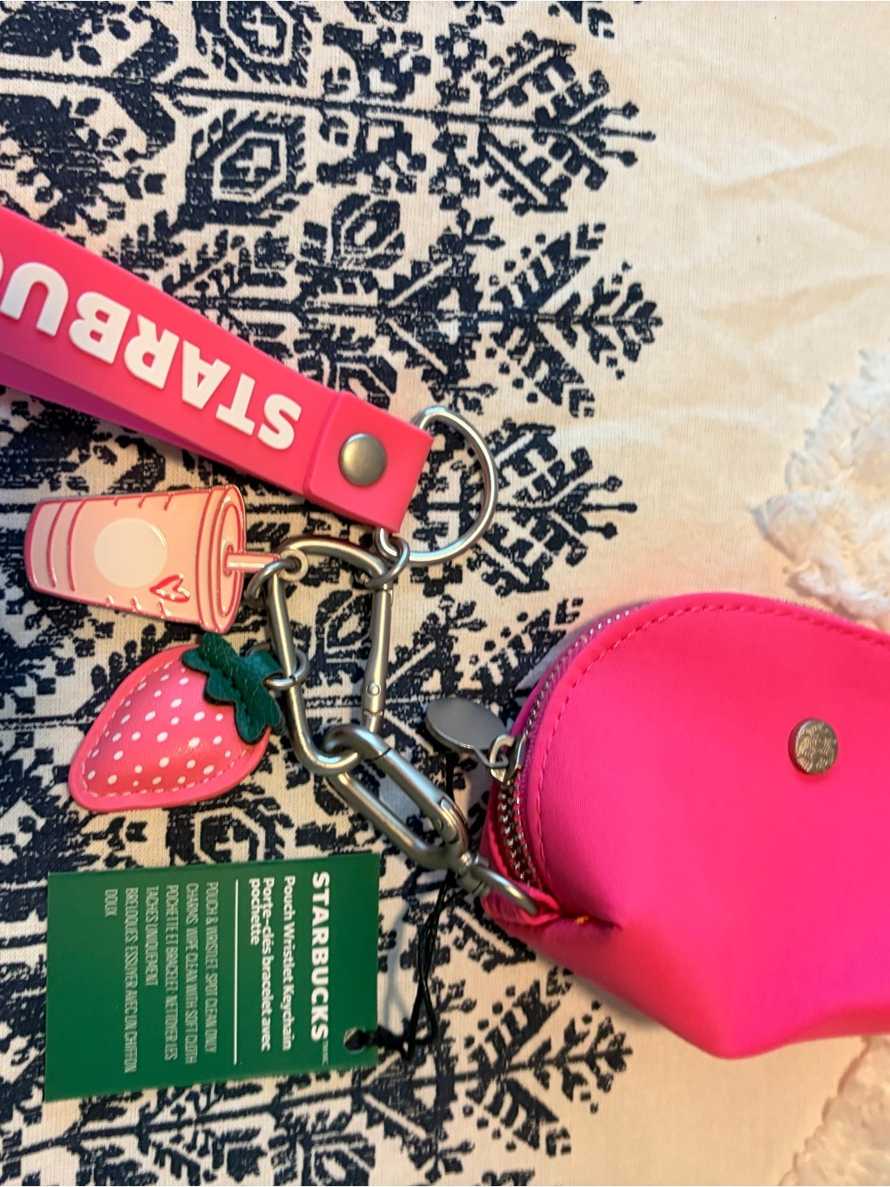 Starbucks Green Packaging Keychain Backing - Picture 5 of 8